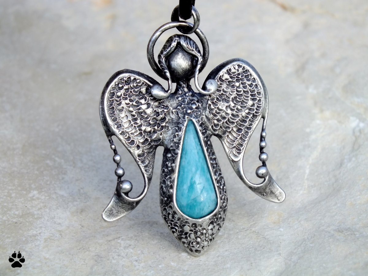 Andělka s amazonitem