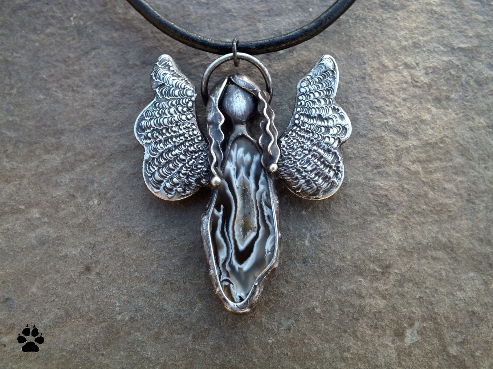 Andělka Peříčková - achát