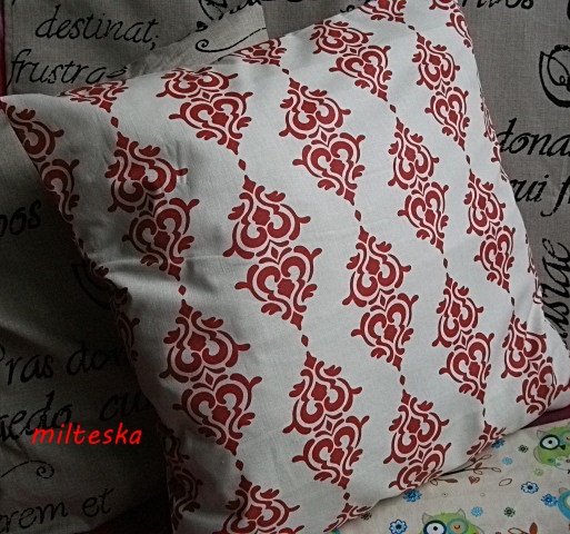 povlak na polštář-ornament