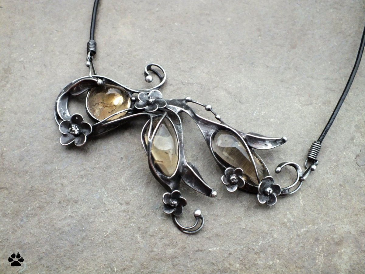 Sunny day - variabilní šperk s citríny