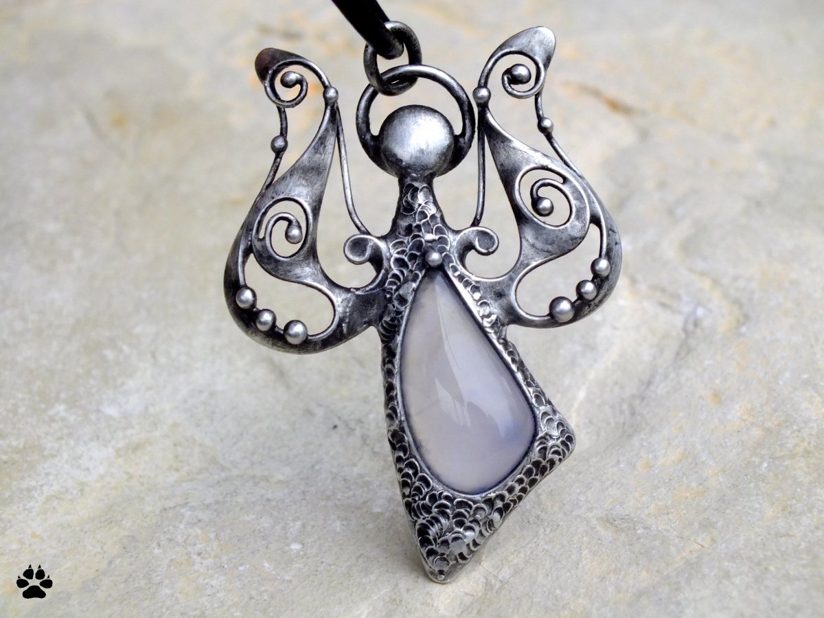 Nebeský anděl - chalcedon 