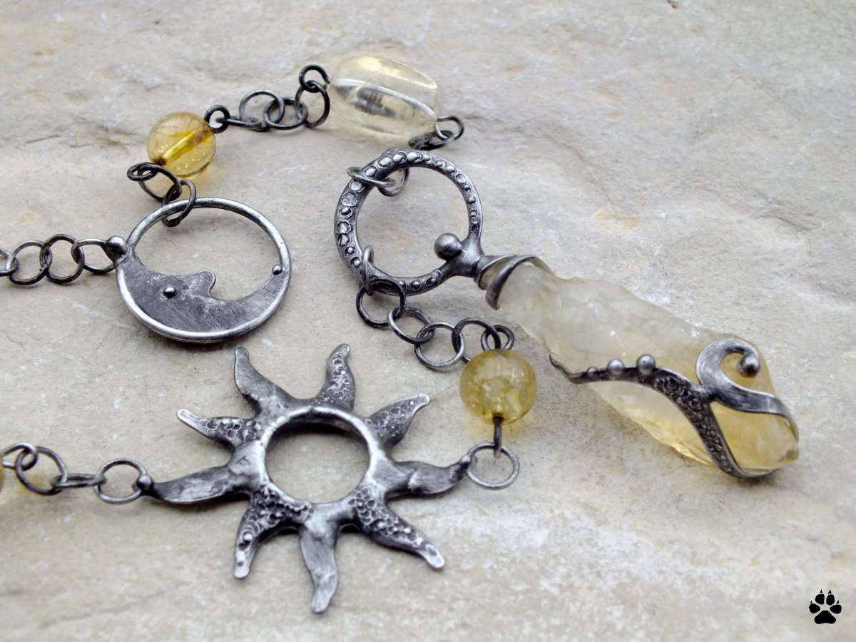 Sluneční a měsíční světlo - citríny