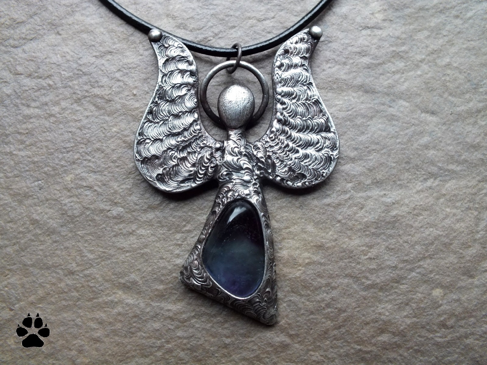 Andílek fluoritový