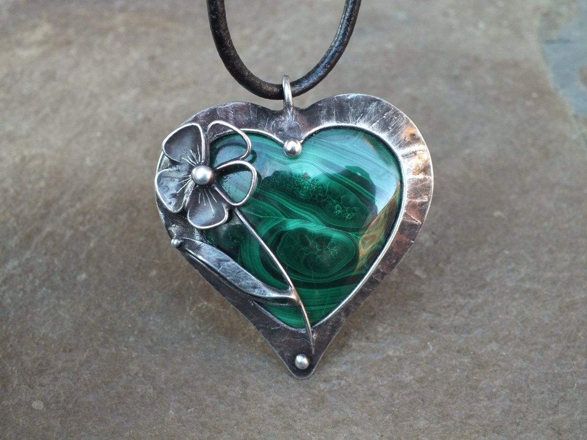 Jarní láska - malachit REZERVACE!