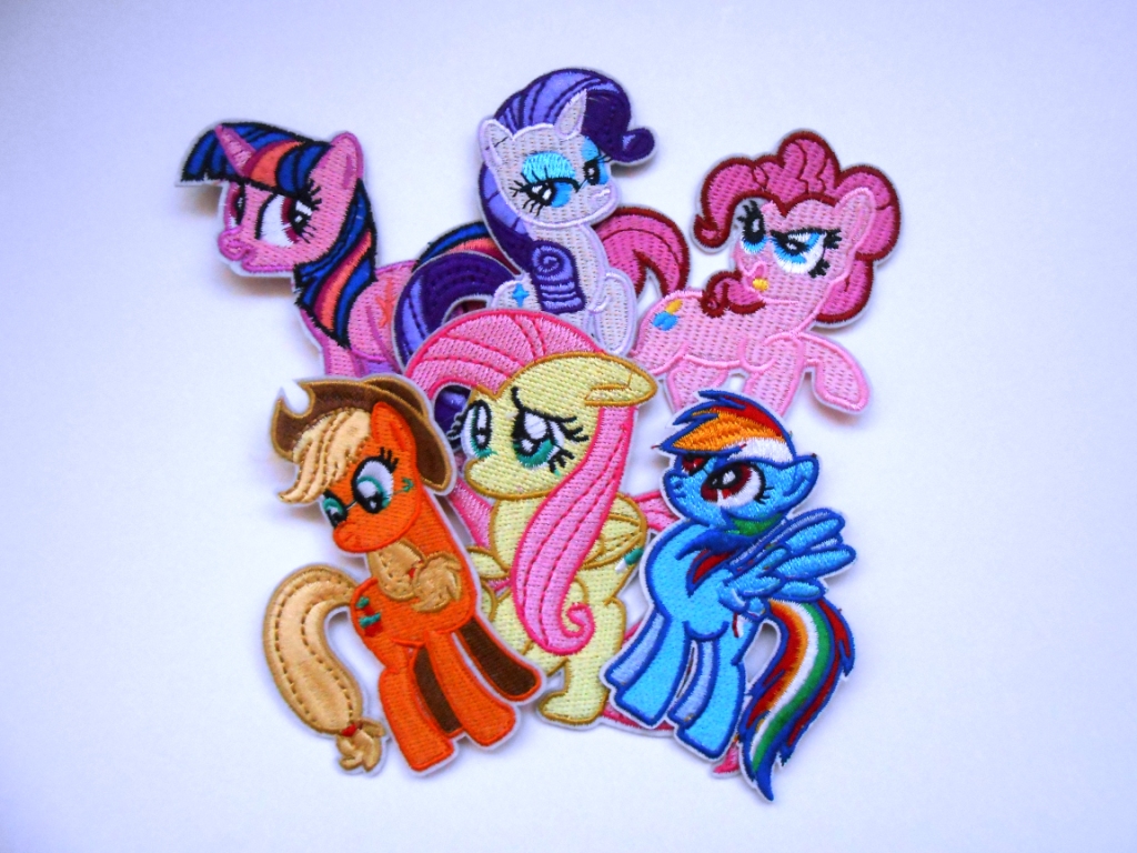 Nážehlovačky - My little pony