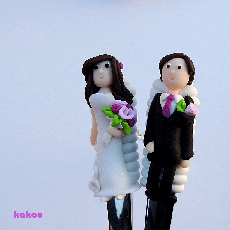 svatební polévkové lžíce