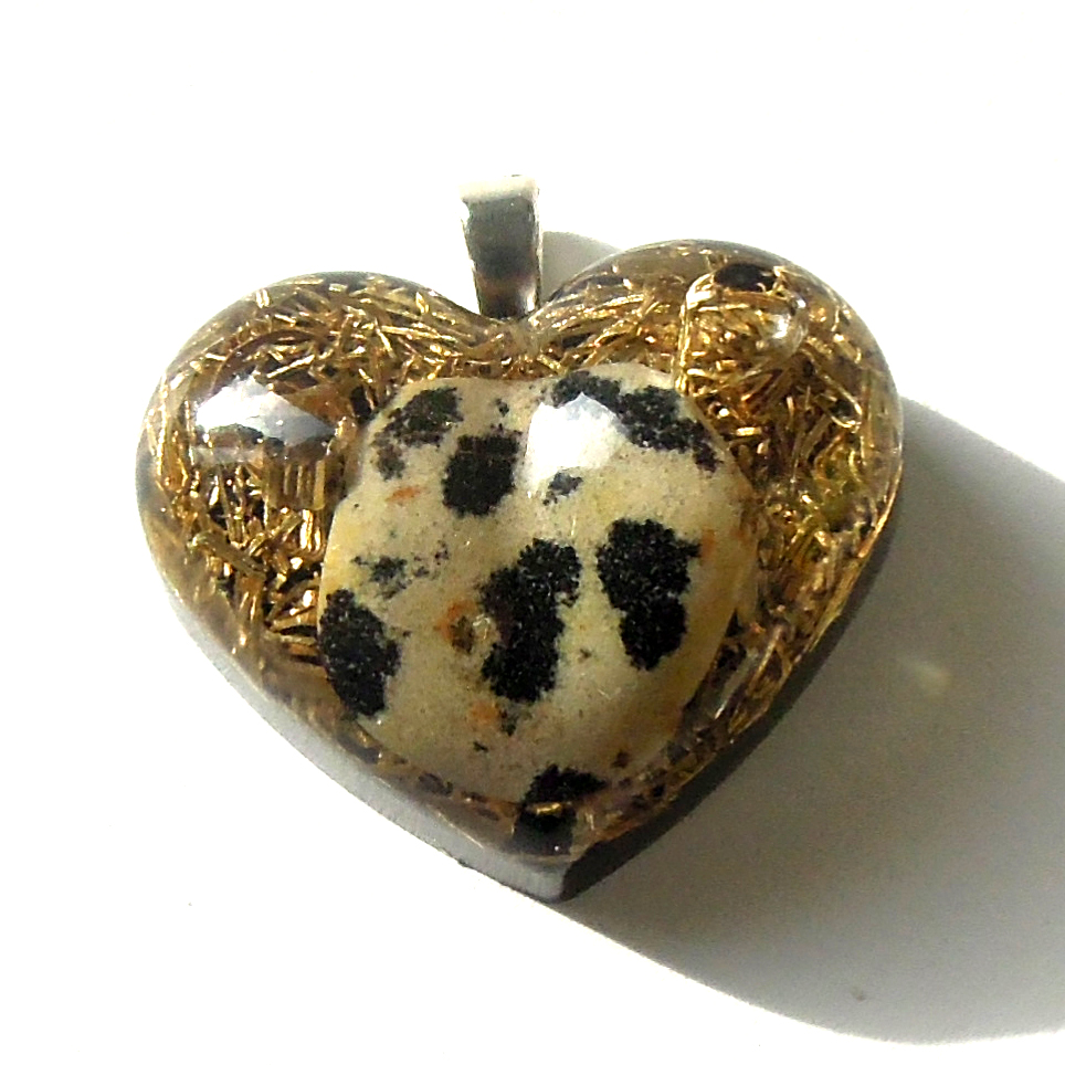 Orgonit přívěs - přivolává štěstí, pomáhá sebepoznání a klidný spánek