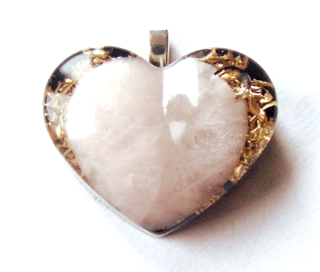 Orgonit přívěs - Láska, krása, trpělivost, životní energie