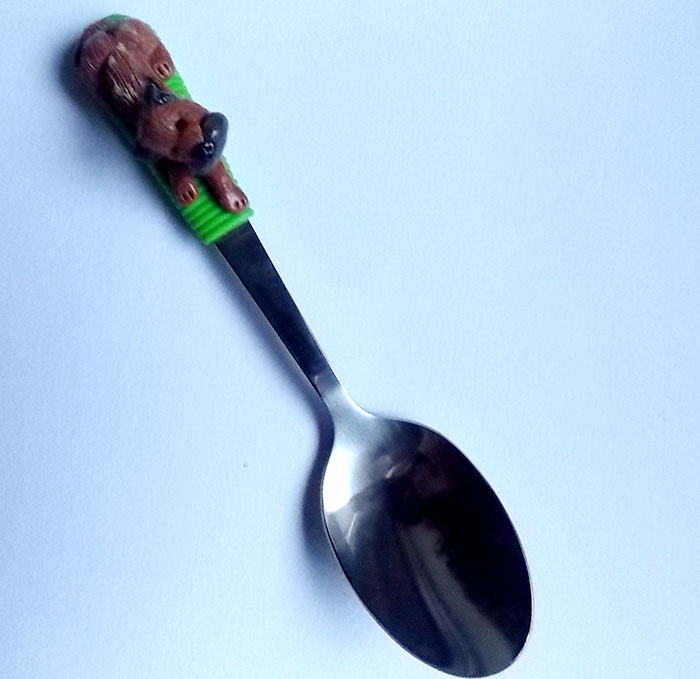 Čajová lžička - border terier - rezervace