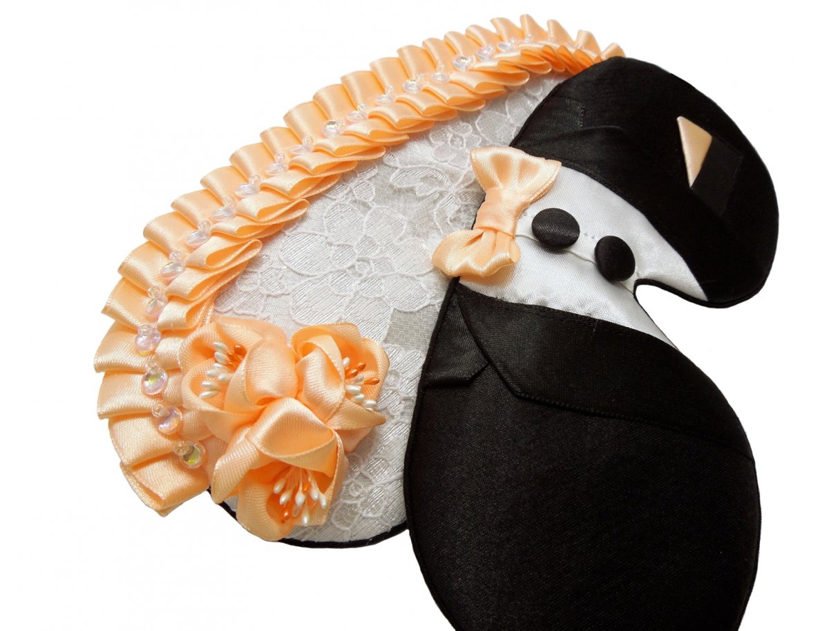 Maska na oči, klapky, škraboška - SVATEBNÍ