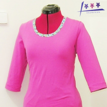 Tričko růžové, vel. 38
