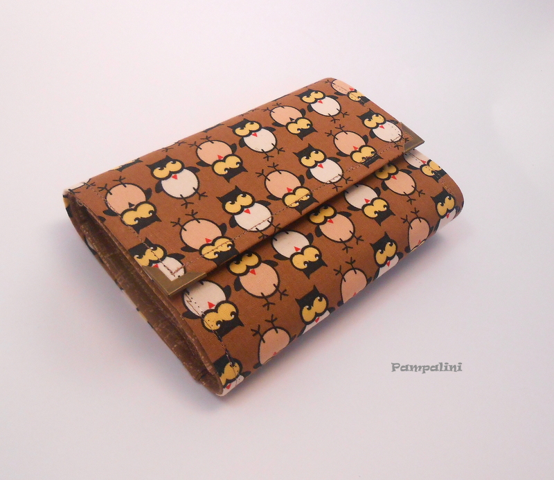 Peněženka - Sovičky na hnědé