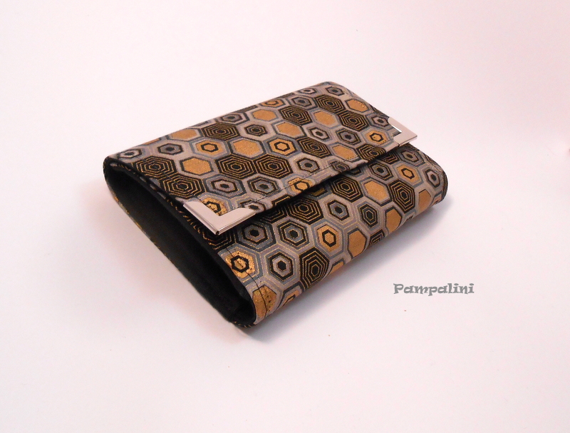 Peněženka - Zlaté plástve na černé