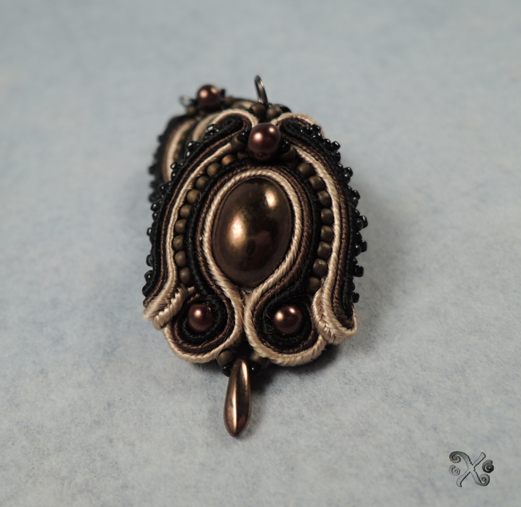 Soutache Black Coffee