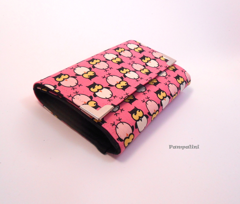 Peněženka - Růžové sovičky