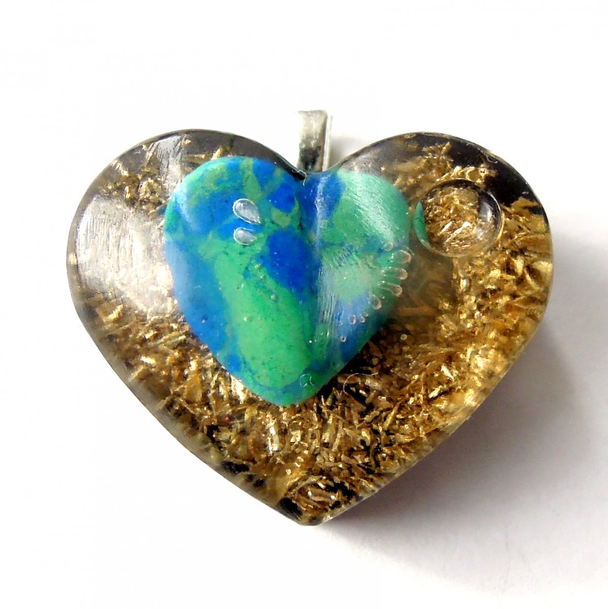 Orgonit přívěs - Přitahuje lásku a upevňuje vztahy