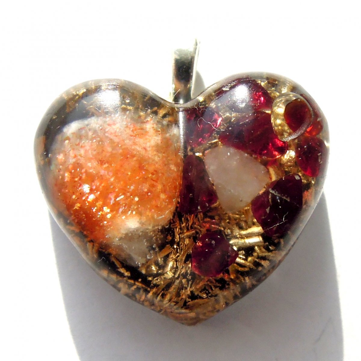 Orgonit přívěs - zdraví, ochrana, radost, energie, sexuální energie, láska