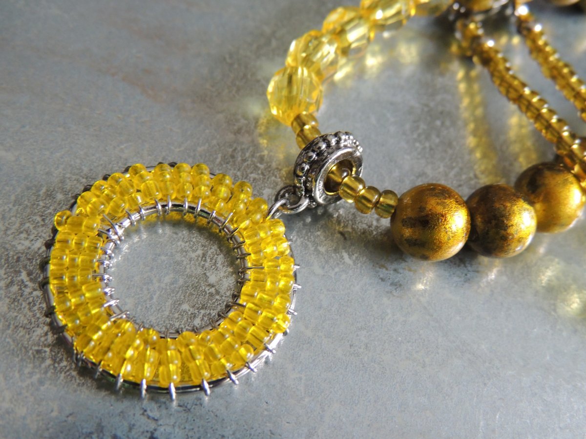 Slunce, náhrdelník, sleva 