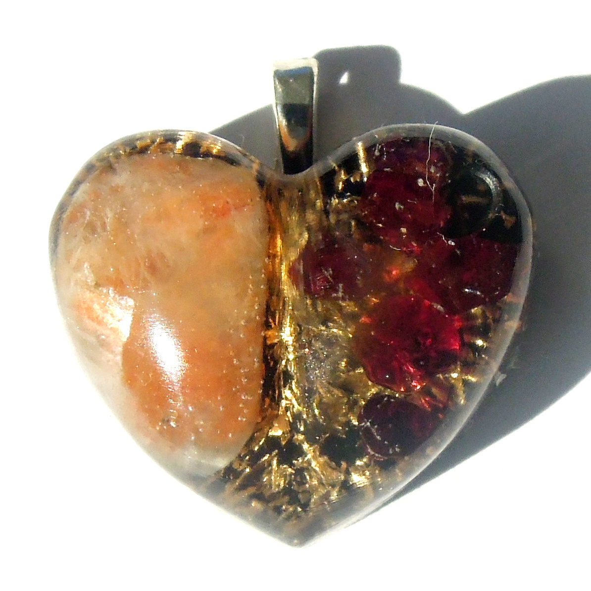 Orgonit přívěs - zdraví, ochrana, radost, energie, sexuální energie, láska