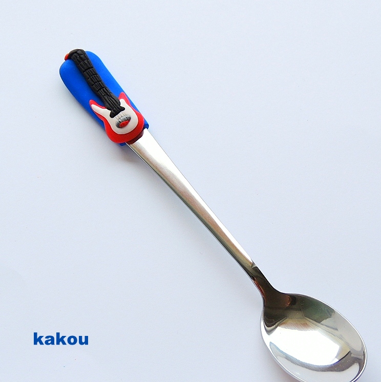 polévková fimo lžička s kytarou 