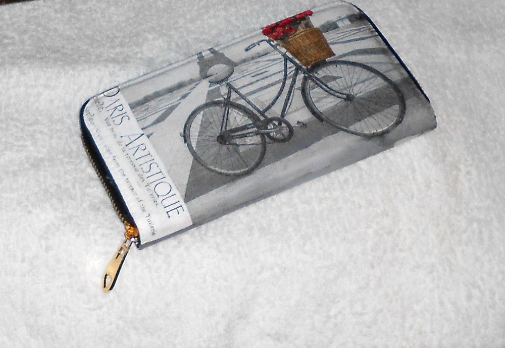 Peněženka-kolo v Paříži