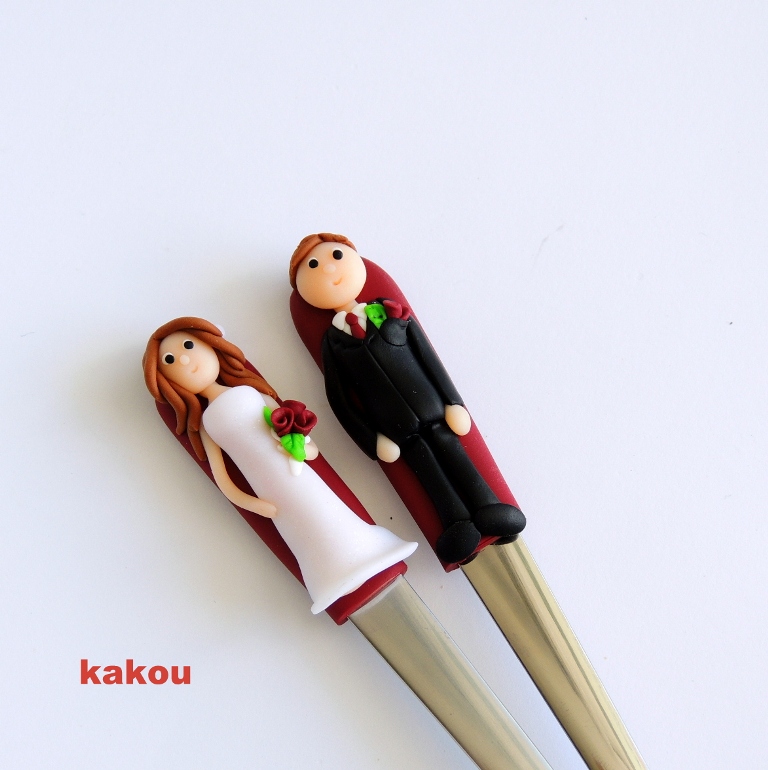 svatební polévkové lžíce