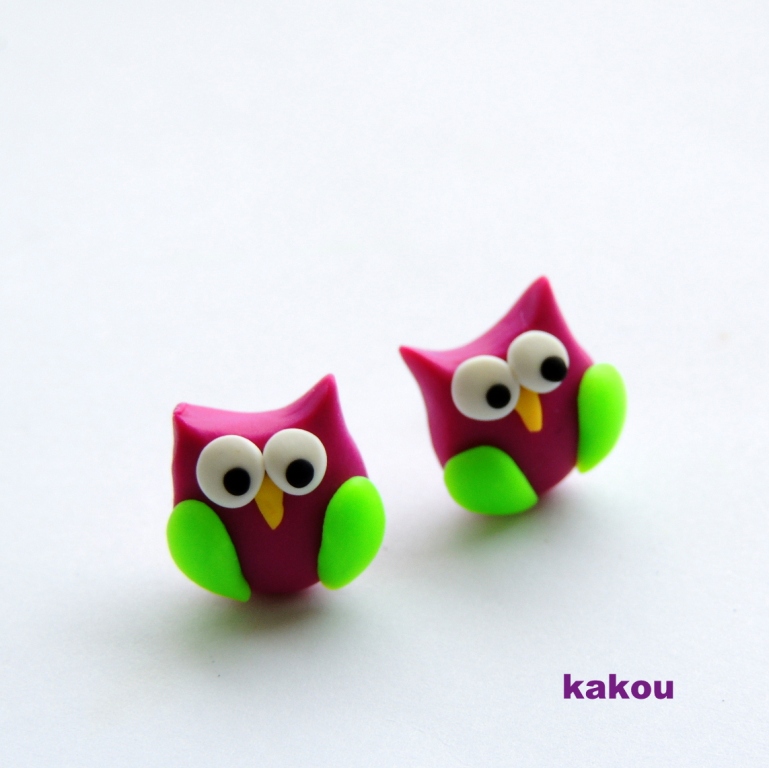 náušnice sovičky