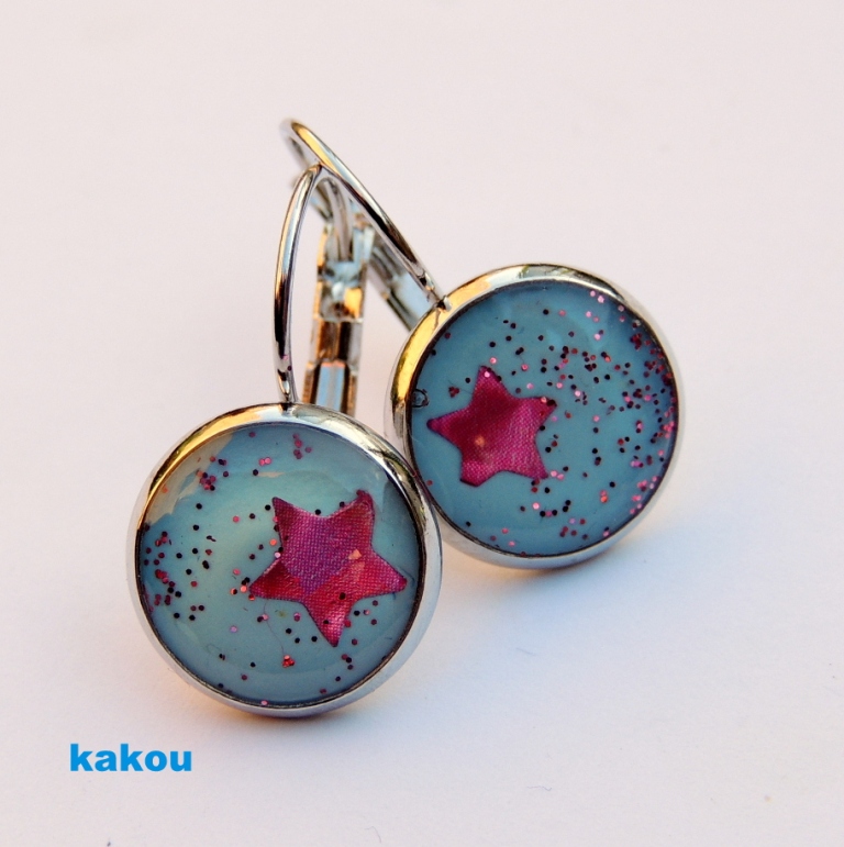 náušnice - hvězdičkové