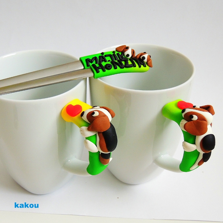 sada bígl na přání