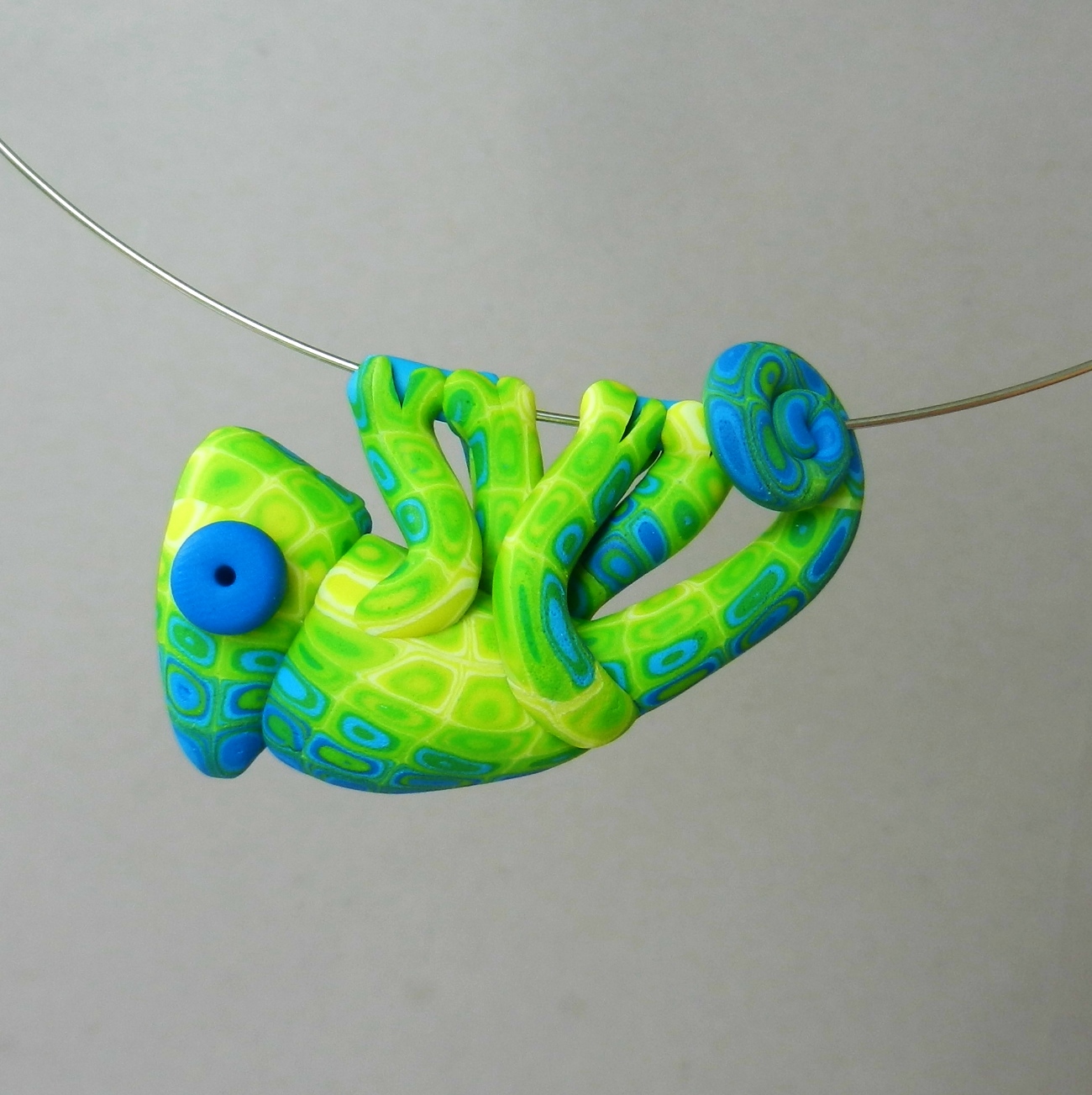 Chamík zelenomodrý