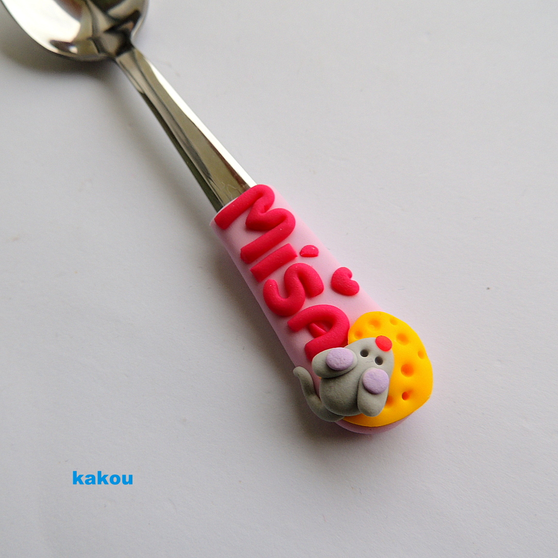 polévková fimo lžička se jménem - REZERVACE