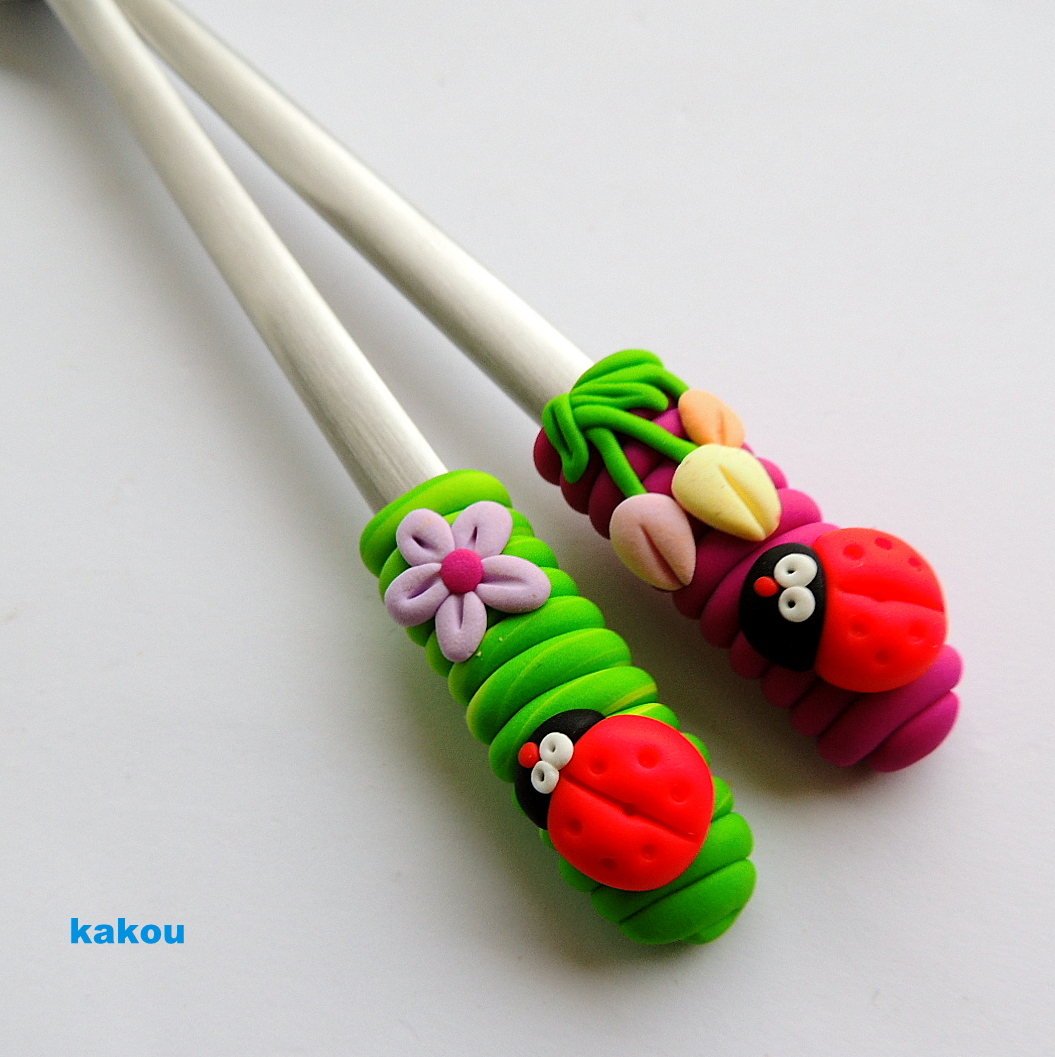 koktejlové lžičky s beruškou - REZERVACE