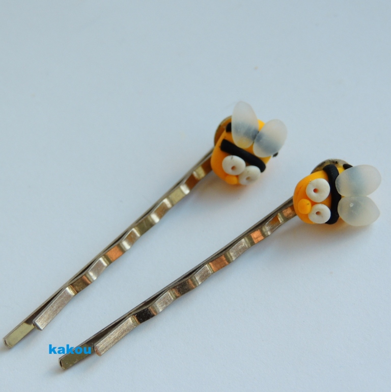 2 ks sponky - včelky