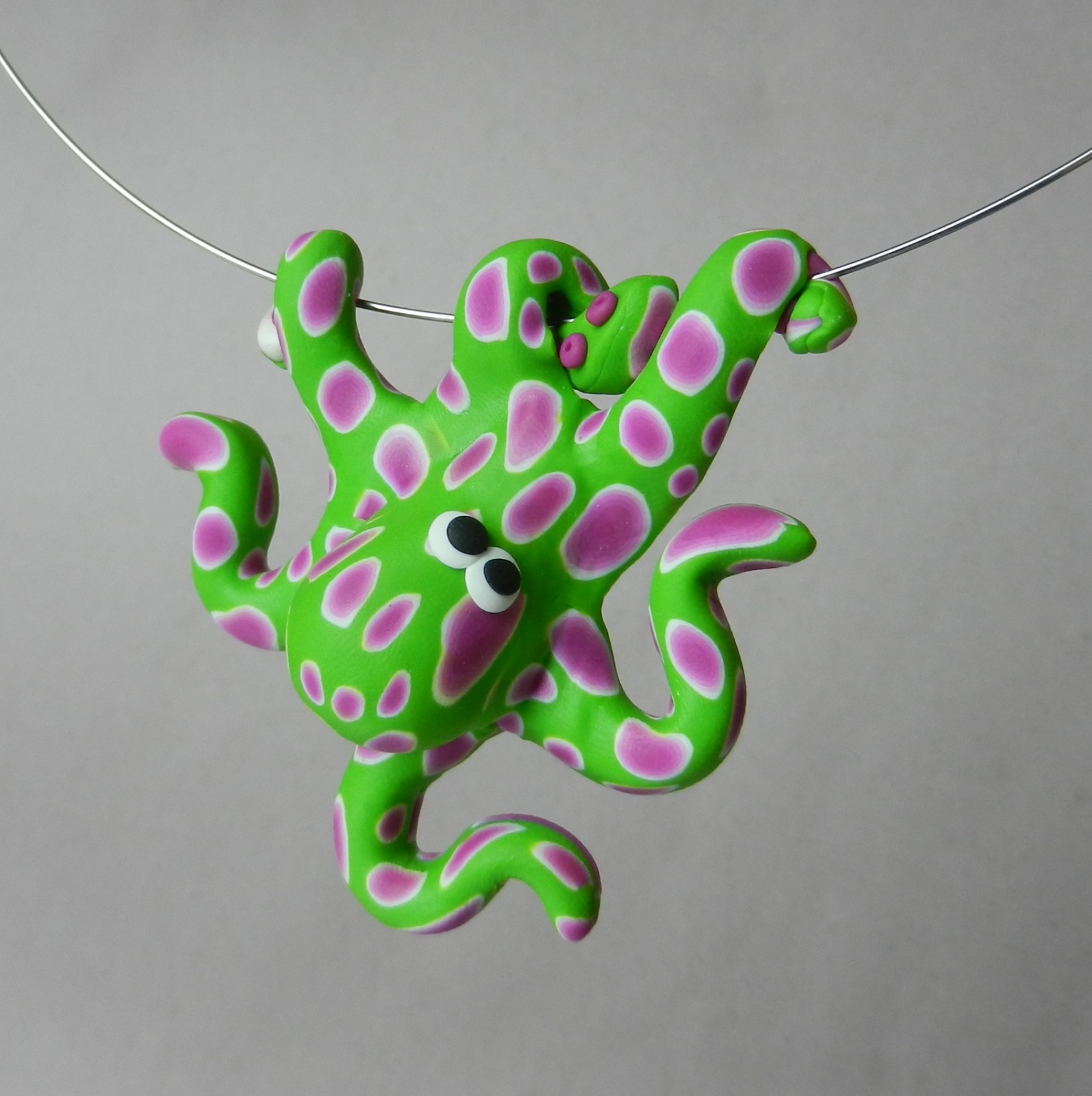 Chobotnička tečkovaná zelená