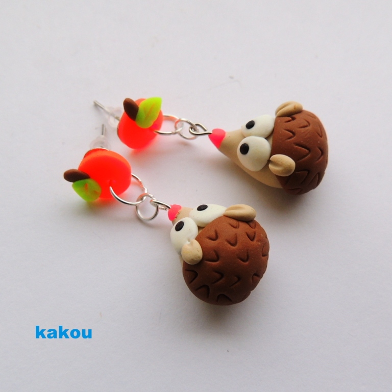 Ježečci na jablíčku :)