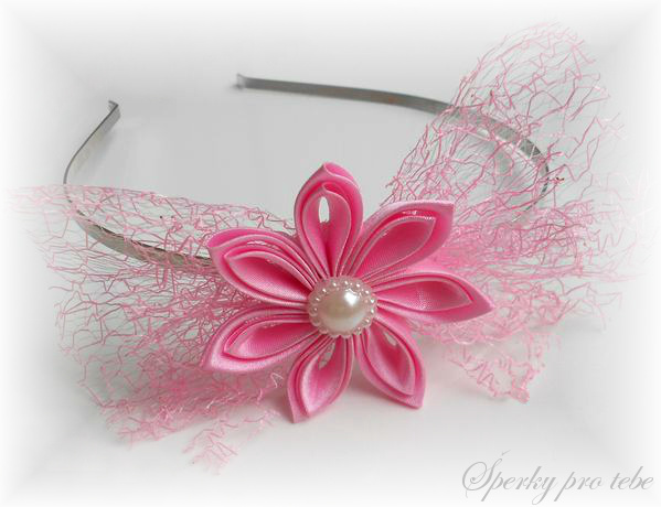 Čelenka Hana Kanzashi 