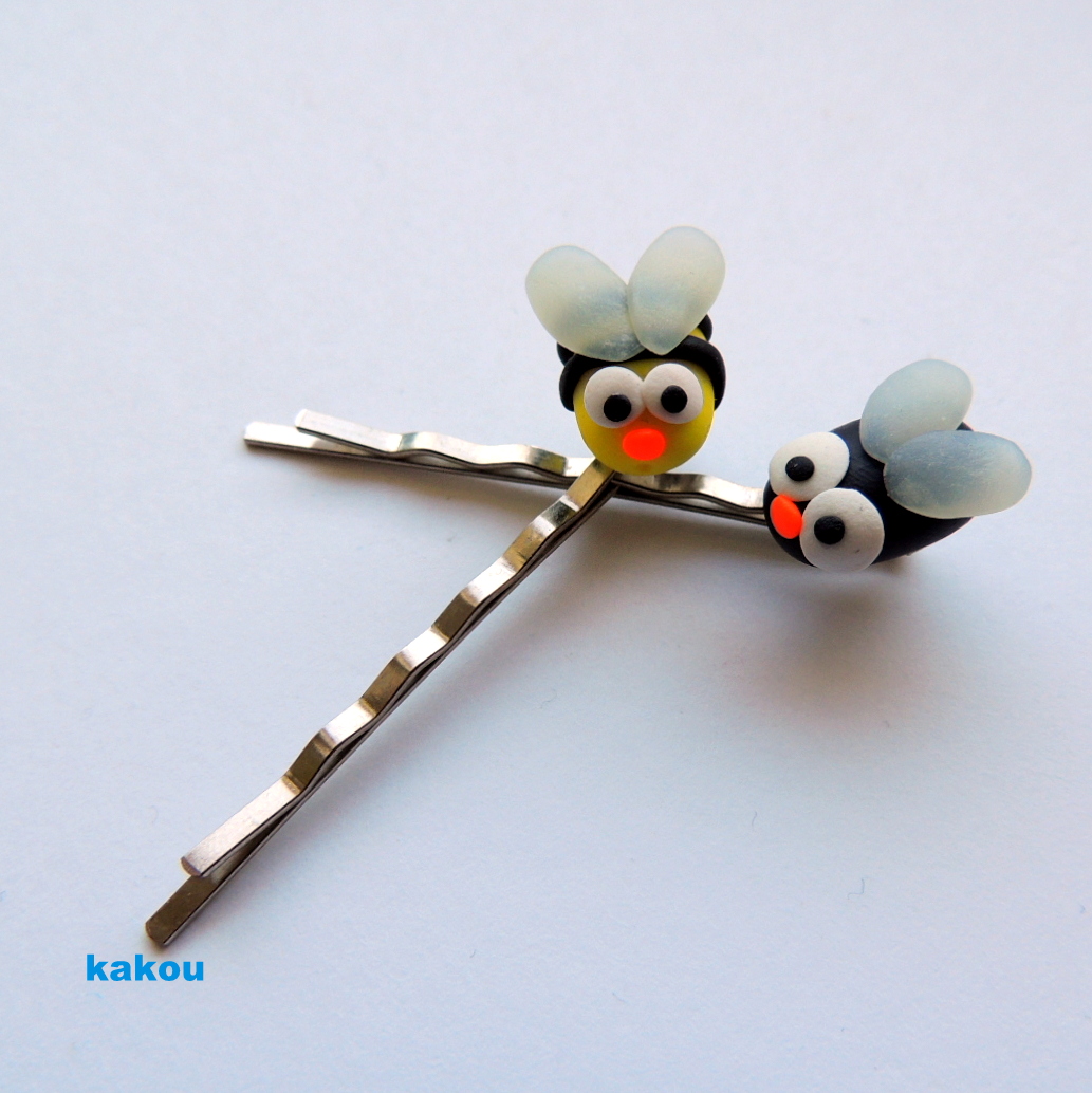 1 ks sponky s ozdobou