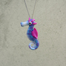 Mořský koník fialovomodrý