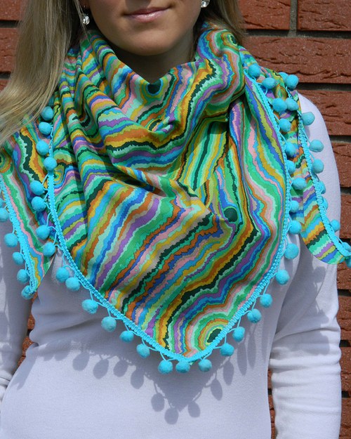 Šátek z pavích oček II.