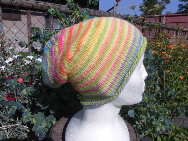 Čepice Rolka Duhová