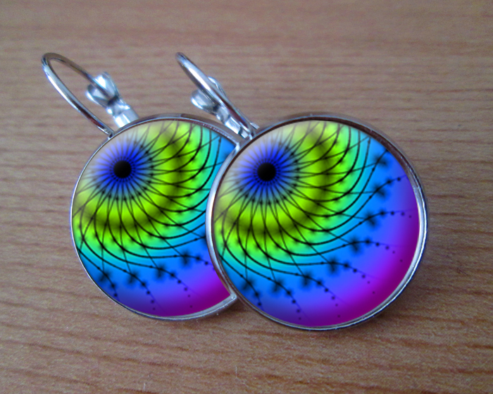 COOL VISACÍ NÁUŠNICE - Duhovky 7