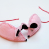 Malá myšička (růžová) . č.1400