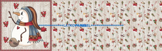 Panel - varianta bavlna,úplet či letní softshell  50x145cm/úplet 157cm, 139cm soft   224-29
