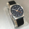 Náramkové hodinky PRIM z roku 1983, modré s datumem