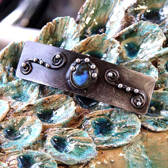 Concordio - Vlasová Sponka - Labradorit...