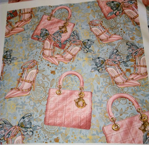 BAVLNĚNÝ PANEL - VELKÝ 35 X 35 cm fc30