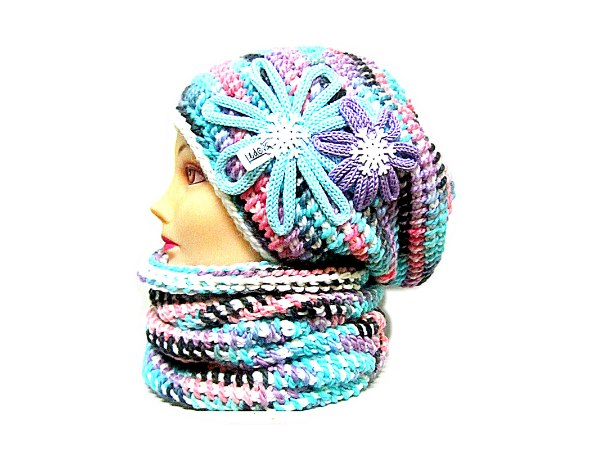 VLNA / ALPAKA- RUČNĚ BARVENÁ