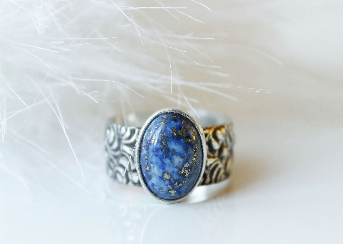 Hvězdná noc .. ( lapis lazuli )