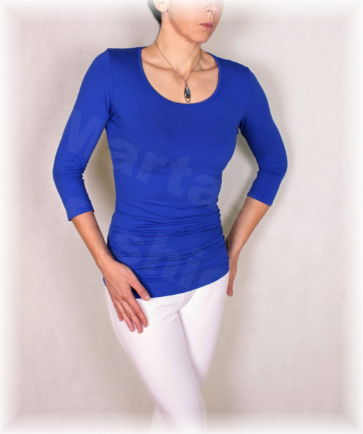 Triko s řasením v pase vz.563 (více barev)