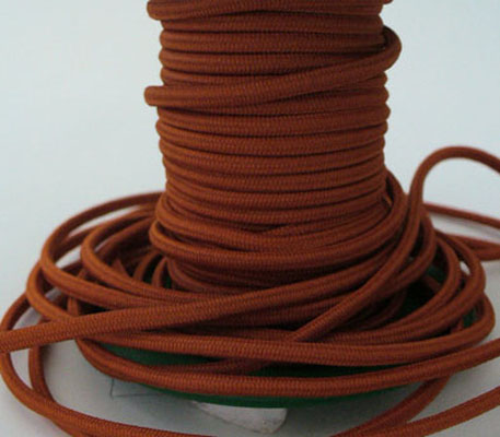 Kulatá pružná šňůra / Mandarinková 273